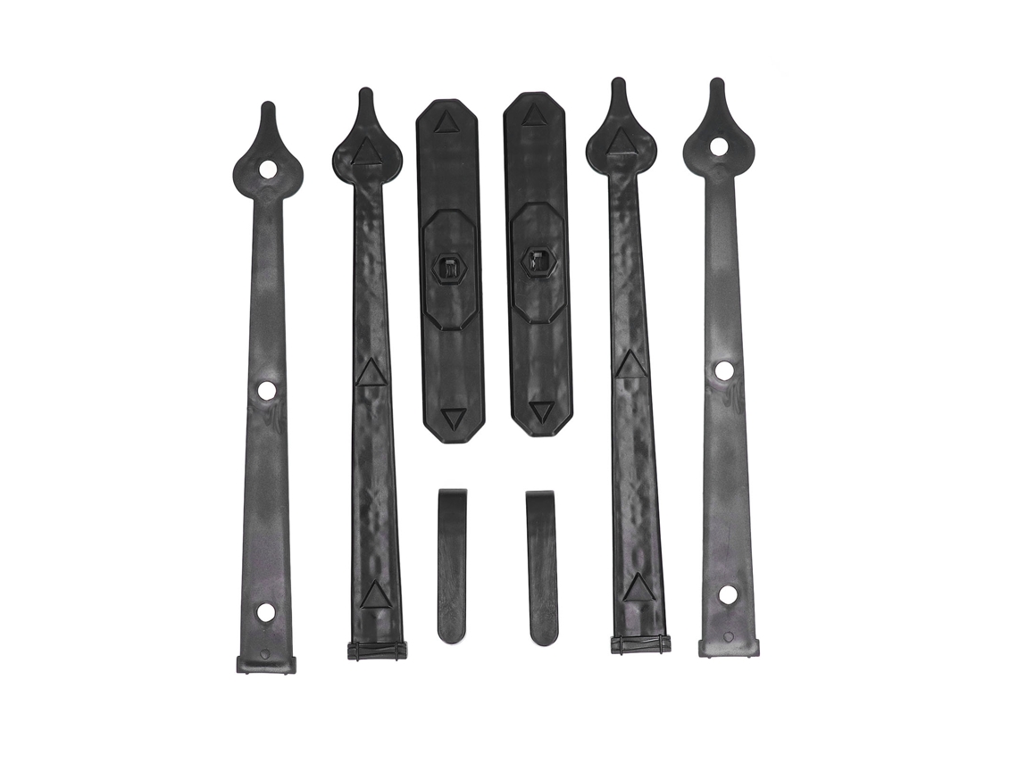 Charneiras e alças magnéticas de garagem em abs estilo americano decorativo hardware porta S/MARCA