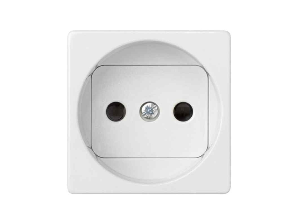 Base de plugue Schuko SIMON 27 com conexão rápida de segurança 27431-65
