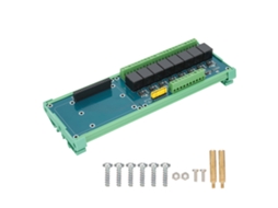 Módulo Relé Para Raspberry Pi 4b 3b Placa De Extensão De 8 Canais 5v Controlador Plc
