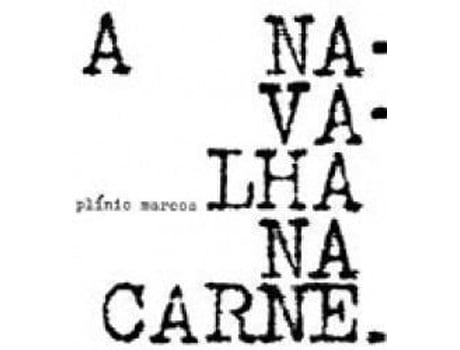 Livro A navalha na carne de Plínio Marcos (Português)
