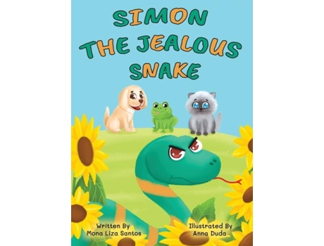 Livro Simon The Jealous Snake De Mona Liza Santos (inglês)