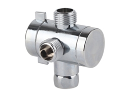 Válvula Desviadora 3 Vias G1/2 Multifuncional Para Chuveiro