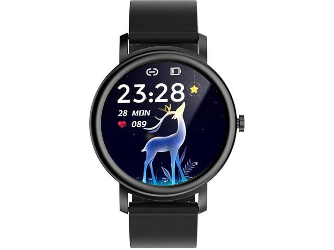 Smartwatch Men À Prova Dágua Bluetooth Controle De Música Monitor De Sono Lembrete De Chamada Notificação Sms Para Ios Android Yizhood (preto)