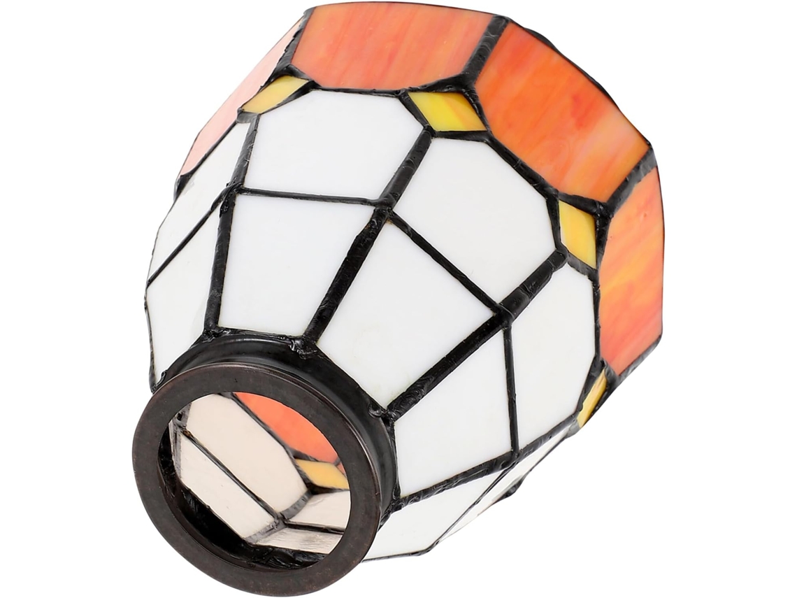 Em Vidro Colorido Para Luminária Pendente, Decoração De Parede E Luminária De Teto, Design Mediterrâneo Laranja E