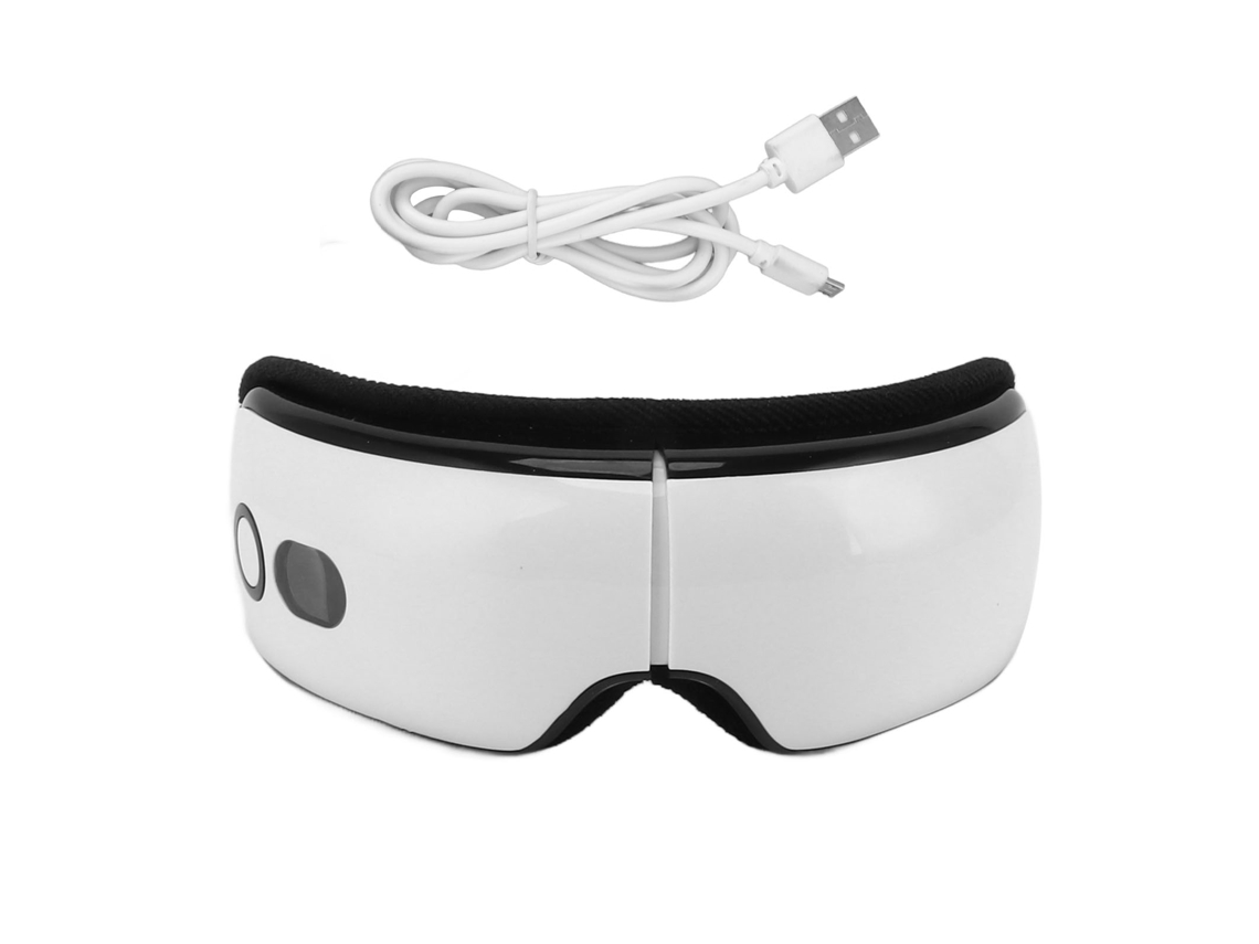 Omni-masajeador De Ojos Con Calentamiento Música Bluetooth 6 Modos Recargable Dispositivo De Cuidado Ocular Para Relajación