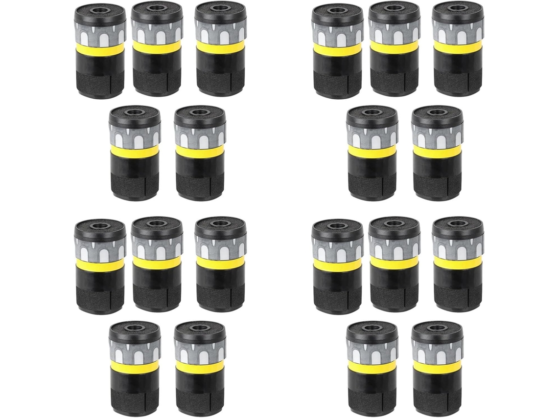 Conjunto de 20 Cápsulas de Reposição para Microfones Dinâmicos. SFUSHOS