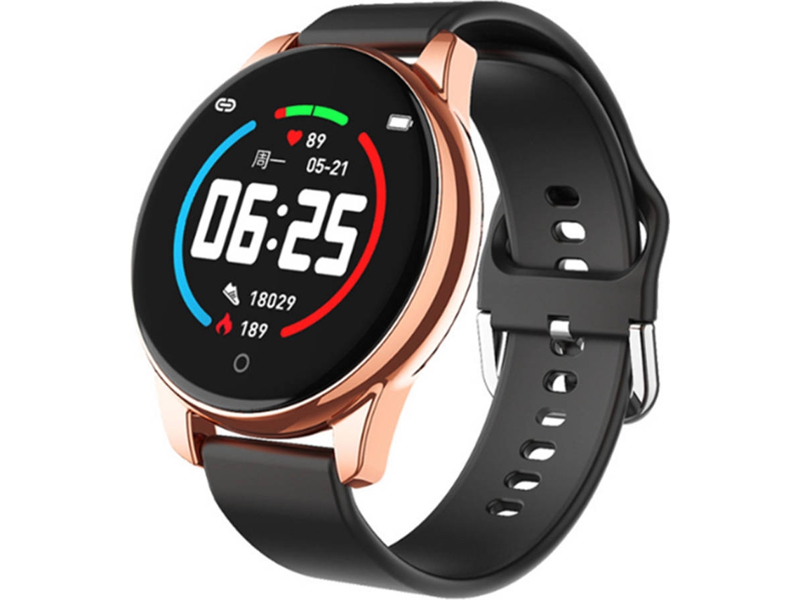 Relógio Desportivo WJS CT1374 (À prova de água - Pedómetro - 1.3'' - Dourado)