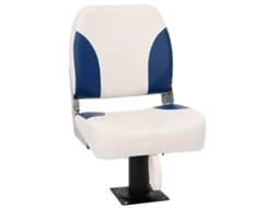 Vidaxl Conjunto De 1 Assento Barco Dobrável 41x36x48 Cm Azul E Branco