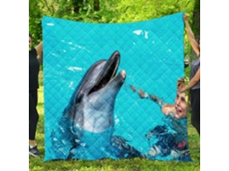 Colcha Acolchoada Fansu Capa de Cama Cobertor para Ar Condicionado Edredom Conjunto Estampada Sofá com Criança