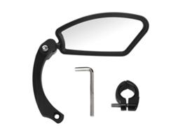 Espelho retrovisor Mali ajustável 360° para bicicleta elétrica e moto, lado direito