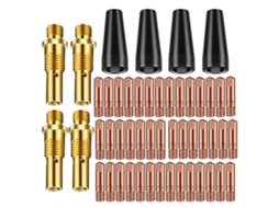 Kit De Bicos Sem Gás Com Núcleo De Fluxo De 50 Peças, Acessórios Para Soldagem Mig Slowmoose