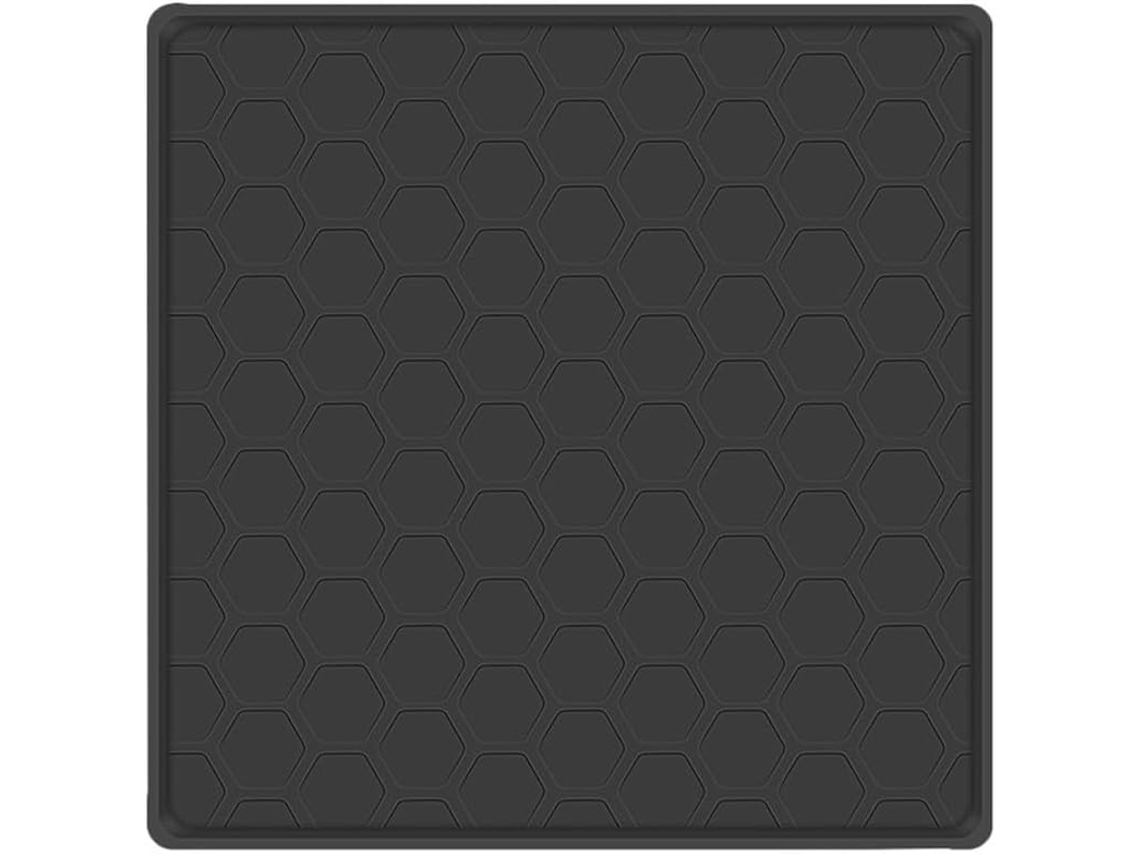 Tapete de Silicone para Geladeira, 60x 60cm, Bandeja para Eletrodomésticos, Compatível com Geladeira, Máquina de Lavar