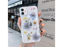 Capa LAXISCREED Apple Xs Max Flor Rosa Real