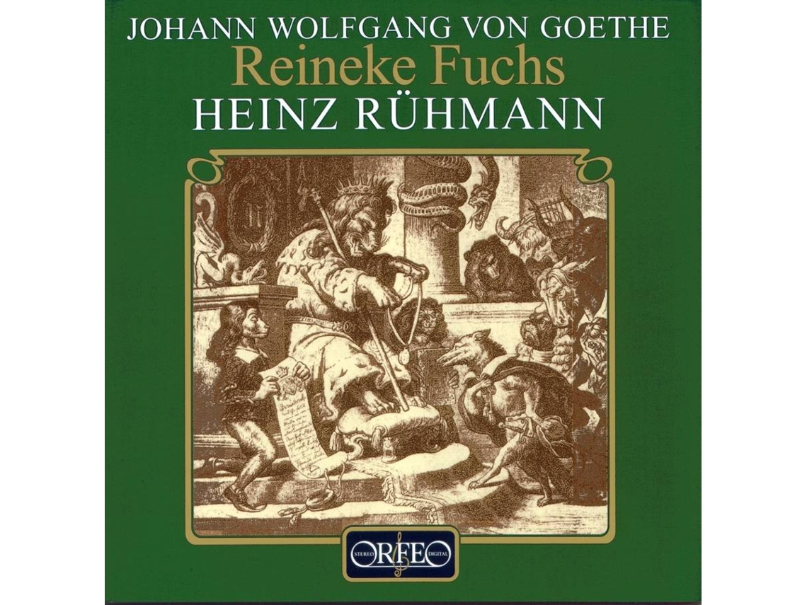 CD Rühmann,Heinz - Reineke Fuchs-Tierfabel in zwölf Gesängen (2CDs)