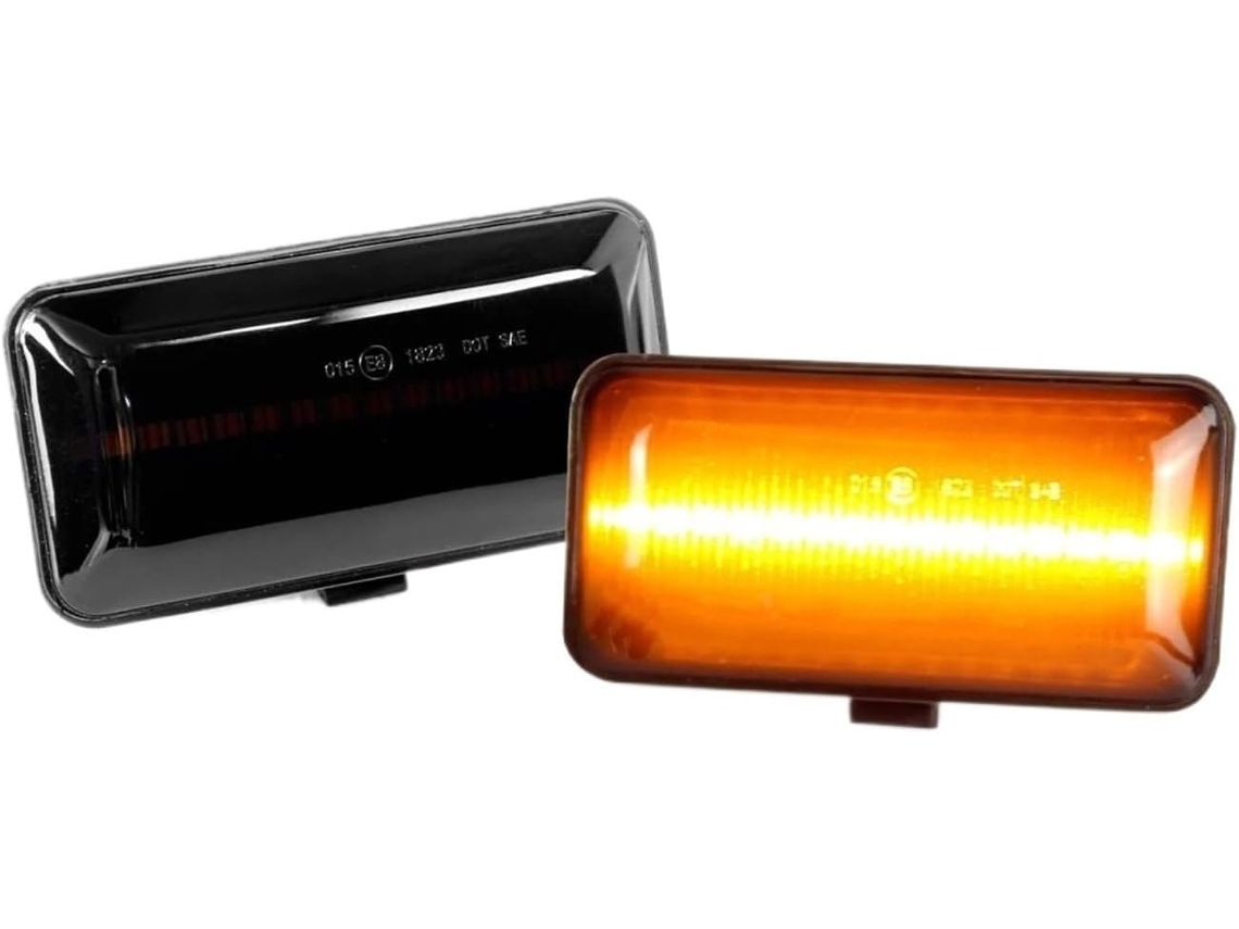 Piscas De Led, Luzes Indicadoras Laterais De Led Dinâmicas Para Golf 2, 3, Van, Hatchback, Passat B3, Jetta A2, A3 E