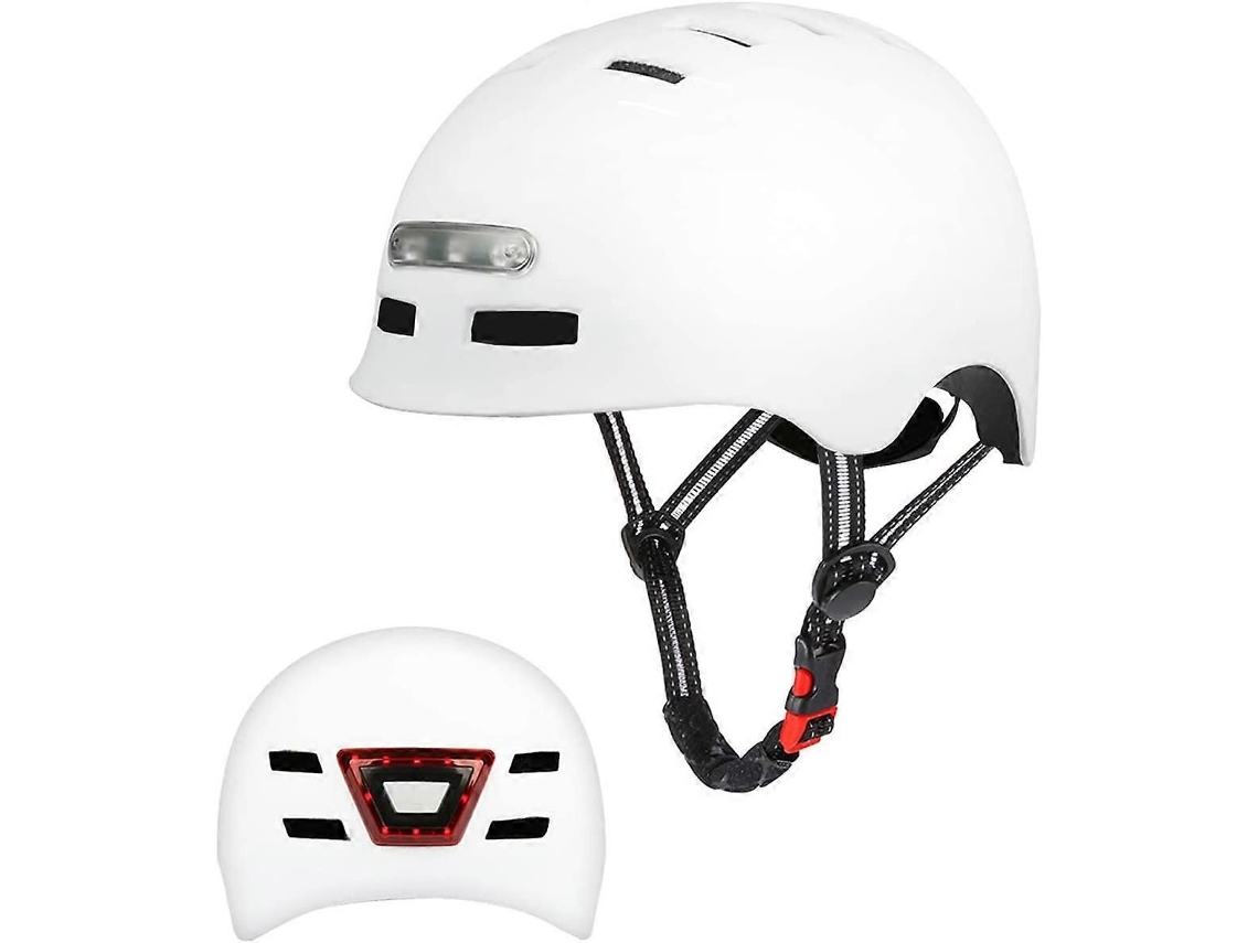 Capacete com Luz Led para Patinete TAISHENGDA