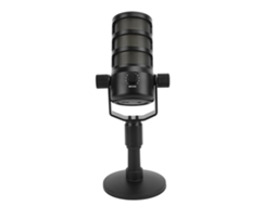 Microfone Usb Pc Condensador Com Volume Ajustável E Mudo, Luz Colorida Para Gaming E Streaming