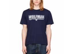 Rockinstone Top Gun Movie Wolfman Navy Adult T-shirt Size:m