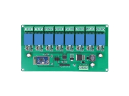 Módulo de relé de 8 canais placa de controle rs485 switch controlador 12v para equipamentos com MARCA