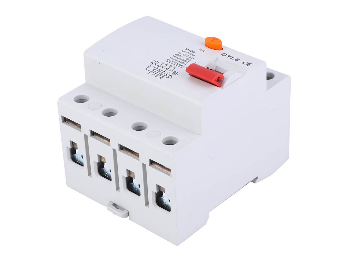 Interruptor De Circuito 4p 25a 300ma 400vac