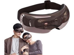 Máscara para Dormir com Aquecimento, Massageador Ocular Aquecido com Música Bluetooth, Ideal para Pais, Facial AQUAFORGE