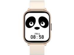 Smartwatch Rastreador de Fitness e Tensão arterial Bege