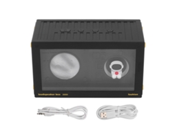 Caixa de Som Bluetooth com Luz Noturna e Som Surround EOOCOO