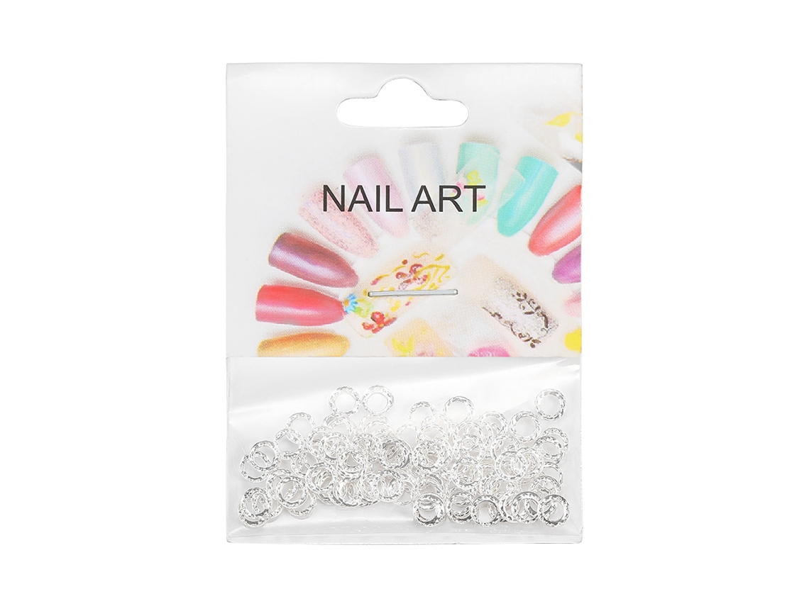 50 Piezas/bolsa Decoração De Unhas Pino De Metal Patch De Manicura (10)