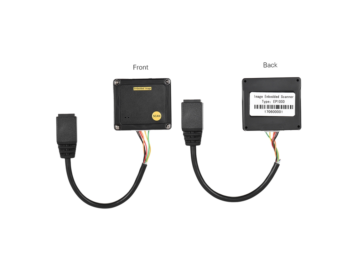 MÓDULO LEITOR DE CÓDIGO DE BARRAS 1D CCD embutido com interface USB