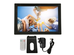 Quadro Digital Fotos Tela Ips 1080p Com Cartão De Armazenamento