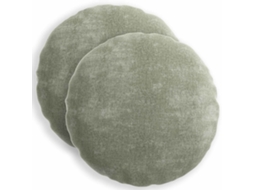 Vidaxl Capa Almofada 2 Unid. Heerlen Verde Ø 40 Cm Tecido Chenille
