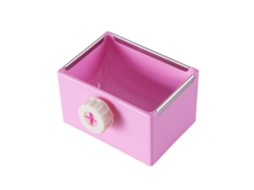 Tigela Birmanesa para Comida e Água, para Feno, Comedouro, Recipiente, Alimentador, para Pequenos Animais de Estimação AQUAFORGE