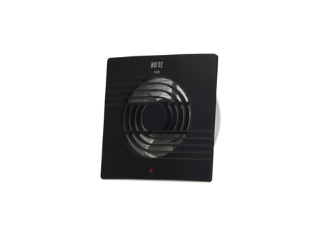 Extrator De Ar De Fluxo Simples Quadrado Helix 120 Mm Preto | 500.060.005 | Horoz