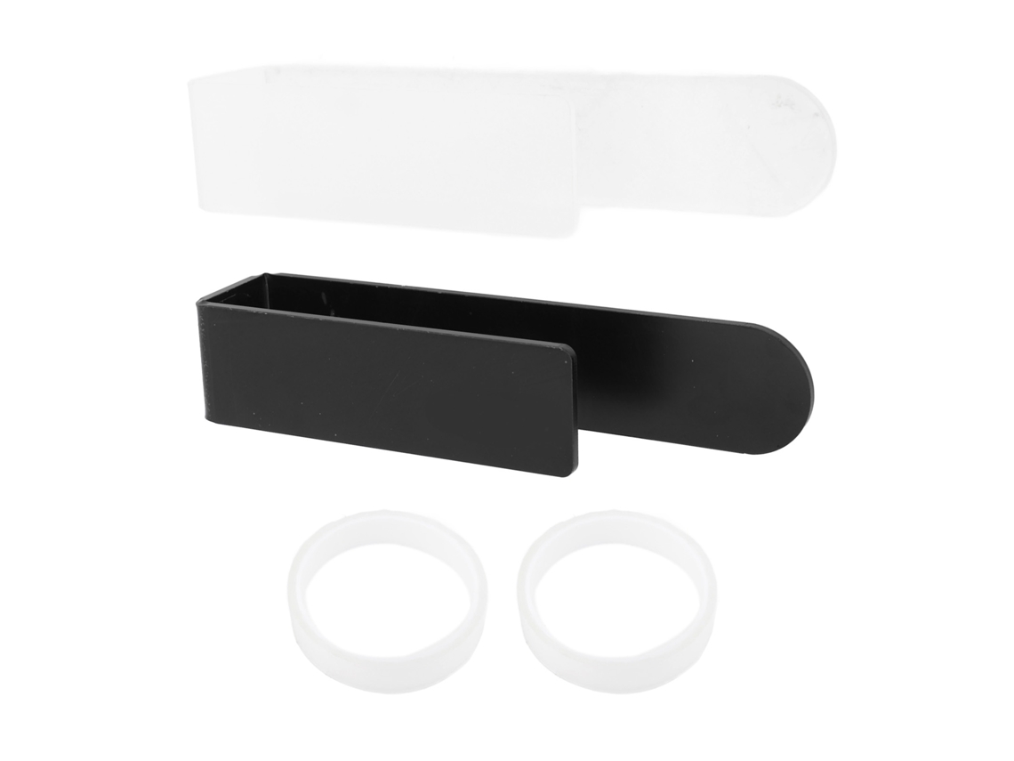 2pcs Suporte de Toalha de U de Plástico com Adesivo S/MARCA