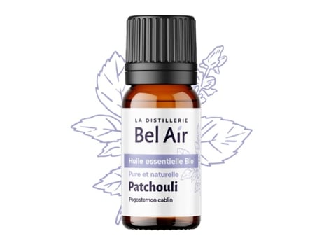 Óleo Essencial Bio Patchouli Bel Air (índia)