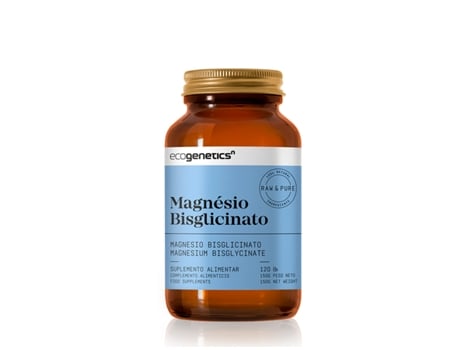 Magnésio Bisglicinato 120 Cápsulas ECOGENETICSN