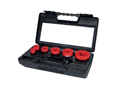 Corona Perforadora Juego Electricista TERRAX