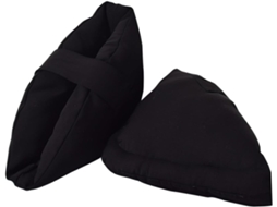 Minkissy 1par De Protetores Calcanhar, Capa Protetora Para Os Pés, Almofada De Tricô Para Apoio Do Calcanhar, Almofada