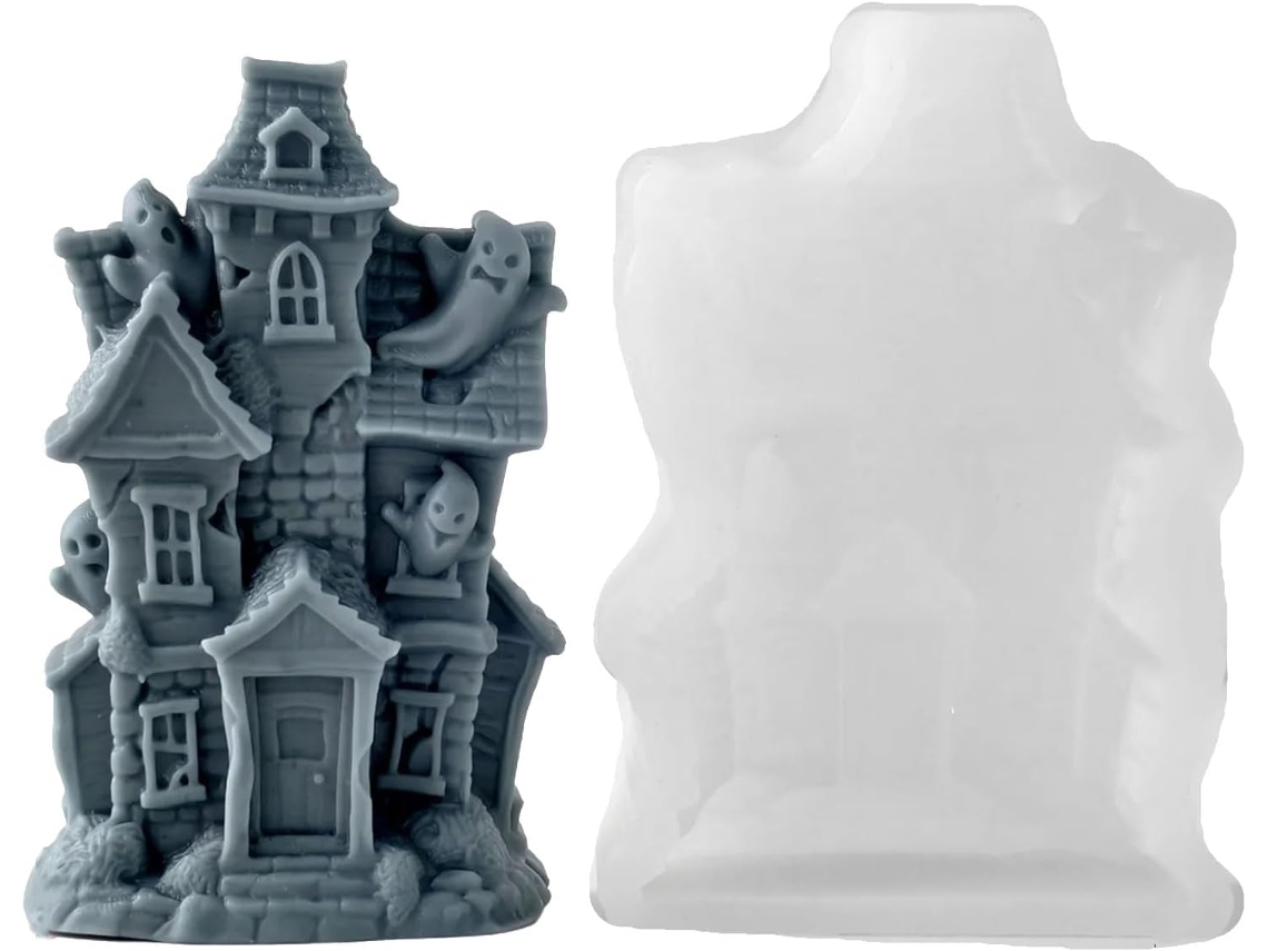 Silicone Para Decoração De Halloween, Moldagem E Gesso, Confecção De Presentes E Artesanato.