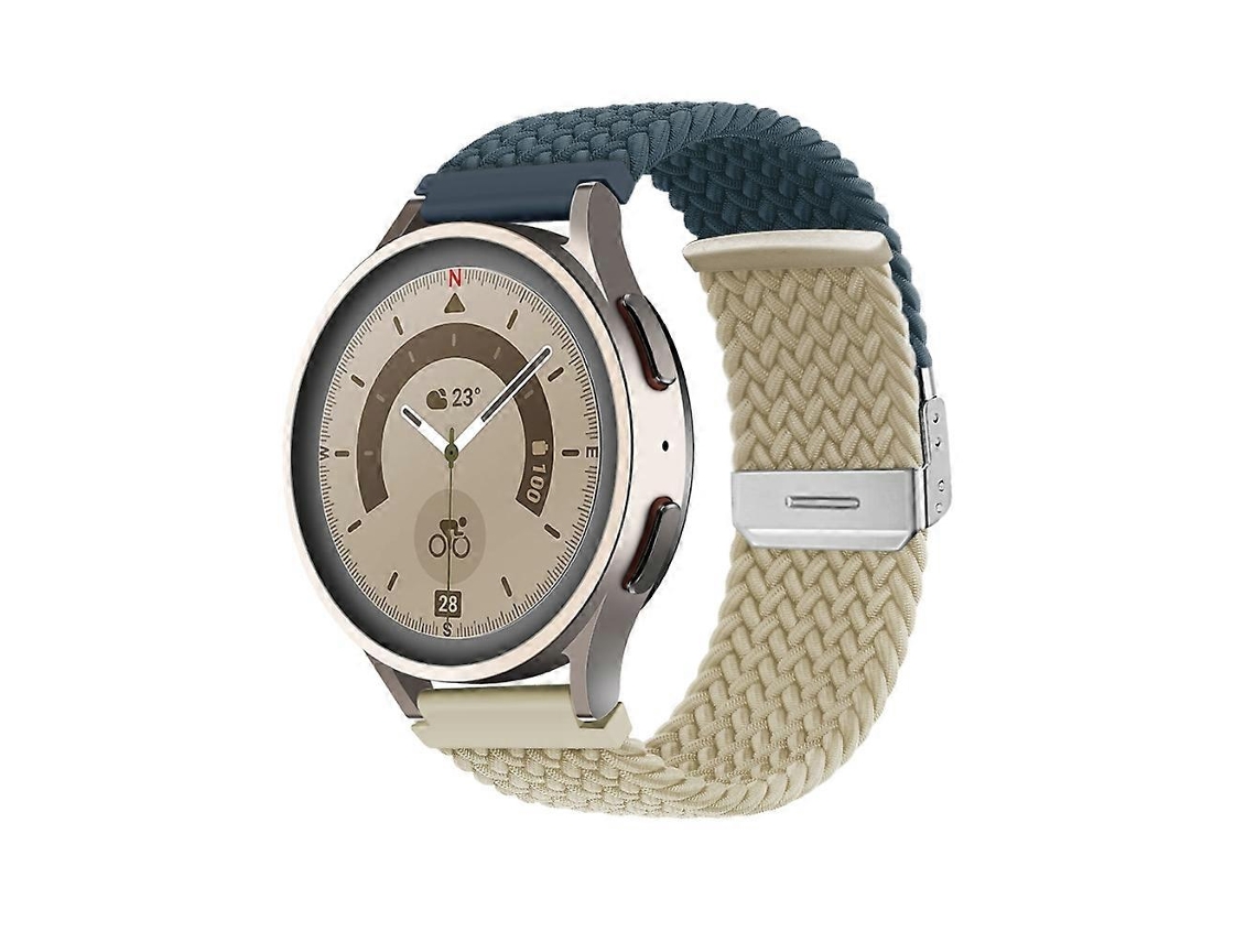 Pulseira De Relógio Em Nylon Trançado Com Fivela