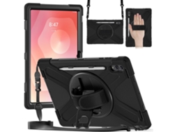 Capa Para Samsung Galaxy Tab S11 Ultra 2025 Sm X930/x936b À Prova De Quedas Preta Gertiz (14.6 Polegadas)