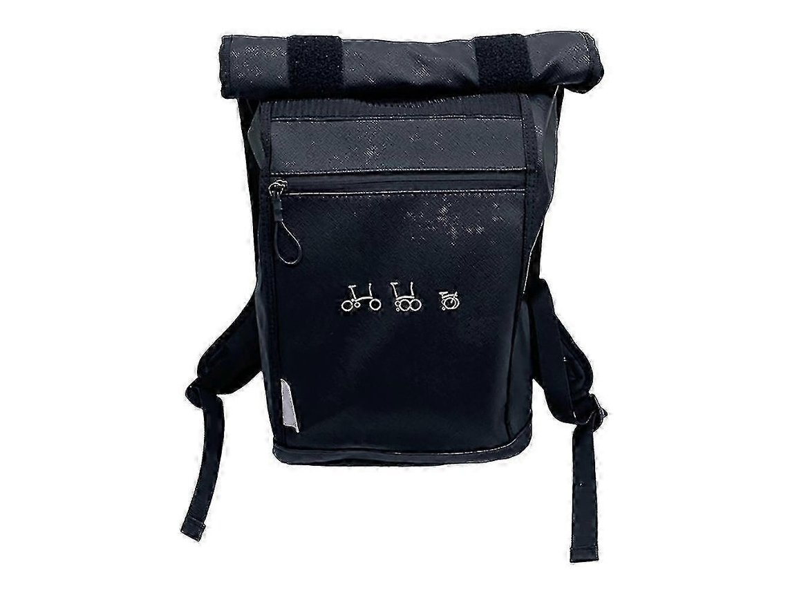 Lurelia Suporte Ciclocomputador Mochila Com Bolsa Frontal Para Bicicleta Brompton 3sixty, Bicicleta Dobrável Cross Gs