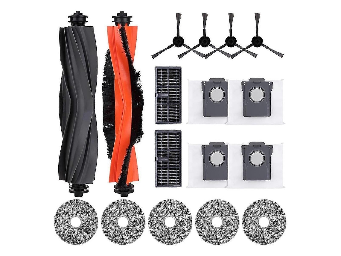Kit De Acessórios De Substituição Para Aspirador De Pó Robô L30 Ultra/x30/x30 Ultra/x30 Pro Ultra/x30 Brilvibera