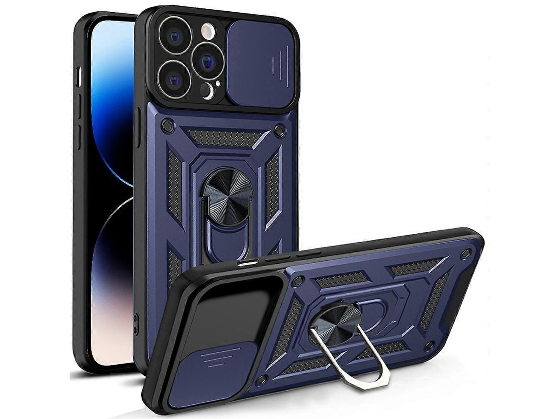 Capa De Celular Deslizante Com Câmera De Tpupc Para Iphone 14 Pro Max (preta)