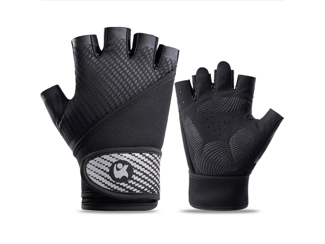 2026rebe-guantes De Entrenamiento Sin Dedos Transpirables Con Protección Total De Palma Para Levantamiento De Pesas Y Ciclismo