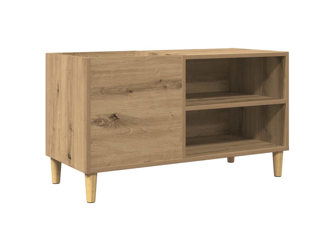 Record Cabinet, Record Cabinets Vidaxl Marrom Madeira Processada (84.5 X 38 X 48 Cm)