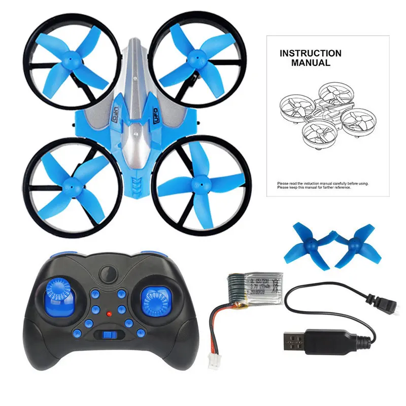 Mini Drone Controlado Remotamente, Quadricóptero Controlado Manualmente
