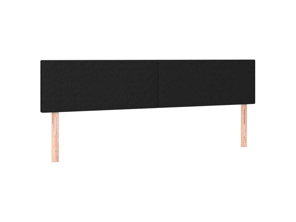 Headboard, Headboards Vidaxl Preto Tecido (200 Cm)