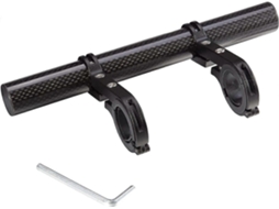 Rebe-extensor De Manillar De Bicicleta De Aluminio Com Doble Extensión E Parafuso (20cm)