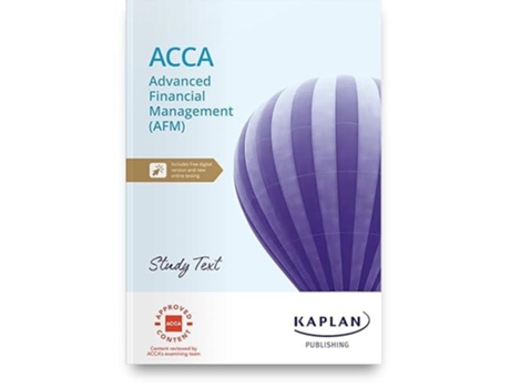 Livro ADVANCED FINANCIAL MANAGEMENT STUDY TEXT de KAPLAN (Inglês)